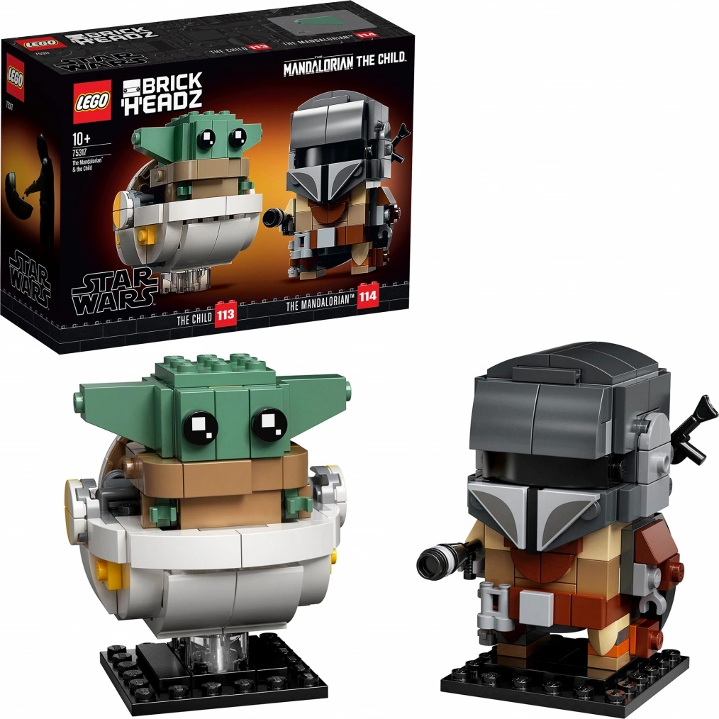 LEGO® BrickHeadz 75317 Mandalorian a dítě od 679 Kč - Heureka.cz