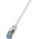 LogiLink Пач кабел PrimeLine, Cat. 7 кабел, S/FTP, сив, 1, 5 м