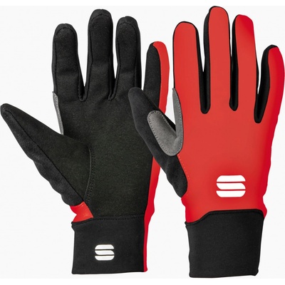 Sportful Detské softshell rukavice grepfruit