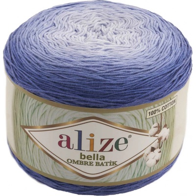Alize Příze Bella ombre batik 7407 modrá