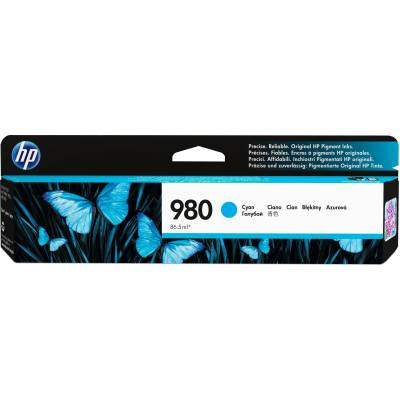 HP 980 Cyan Original Ink Cartridge (D8J07A)