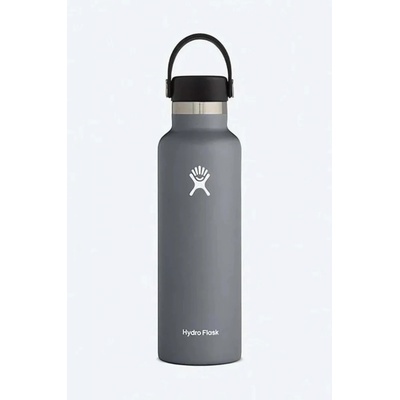 Hydro Flask Standard Termohrnek mouth šedý 621 ml
