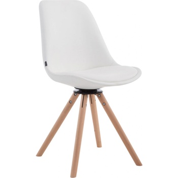 Design Shop Calais nohy round natura Bílá