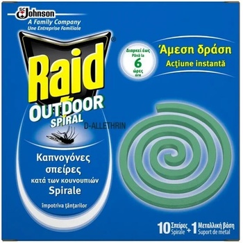 Raid Спирали против комари, 10 бр (3577)