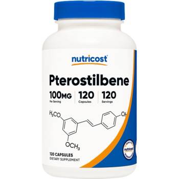 Image 1 of Nutricost Pterostilbene 100 mg [120 капсули]