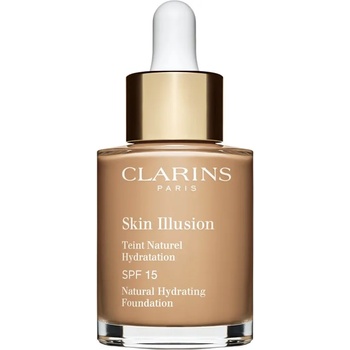 Clarins Skin Illusion Natural Hydrating Foundation озаряващ хидратиращ фон дьо тен SPF 15 цвят 111N Auburn 30ml