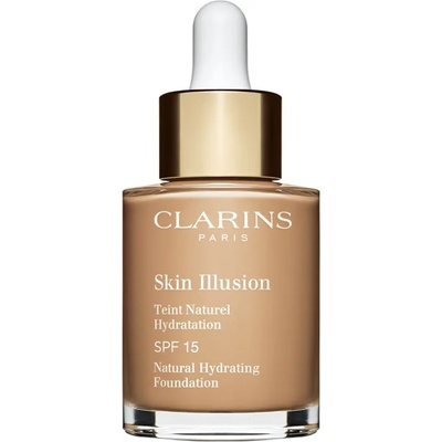 Clarins Skin Illusion Natural Hydrating Foundation озаряващ хидратиращ фон дьо тен SPF 15 цвят 111N Auburn 30ml