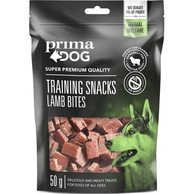 PrimaDog Training Snacks lamb bites 50 g – Zbozi.Blesk.cz