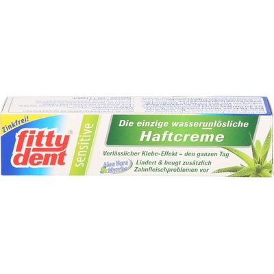 FittyDent Sensitive fixační krém na protézy 40 g – Zbozi.Blesk.cz