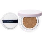 Missha Magic Cushion Cover Lasting дълготраен грим в гъбичка SPF 50+ цвят #25 Warm Beige 15 гр