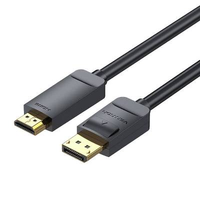 Vention DisplayPort to HDMI 4K Cable - кабел DisplayPort към HDMI с поддръжка на 4K (300 см) (черен) (65466)