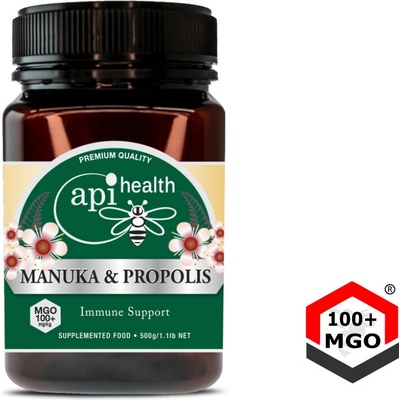 API Health Mānuka med MGO 100+ s propolisom 500 g