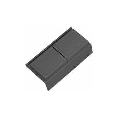 Koupelnový organizér s příslušenstvím 270mm 122x242x69mm antracit