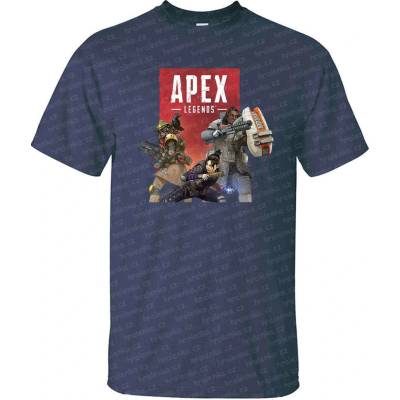 Tričko Apex Legends námořní S 165 modrá