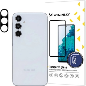Wozinsky Закалено стъкло за камера 9H за Samsung Galaxy A35 - Черен KP32885