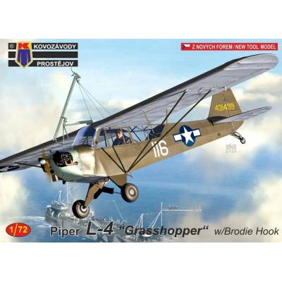 Kovozávody Prostějov Piper L-4 “Grasshopper” w/Brodie Hook 1:72