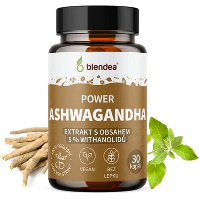 Blendea BIO Ashwagandha 30 kapsúl