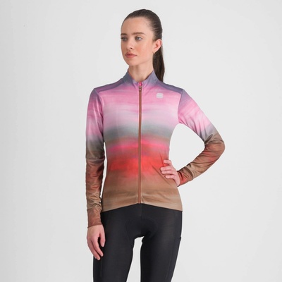 Sportful FLOW SUPERGIARA THERMAL dámsky cayenna red pink