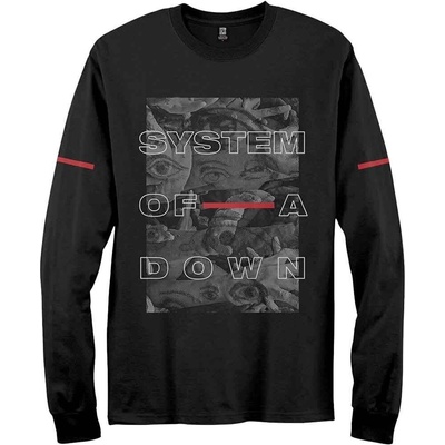 System of a Down Eye Collage Black XL Риза (<![CDATA[SOADLST13MB04]]>)
