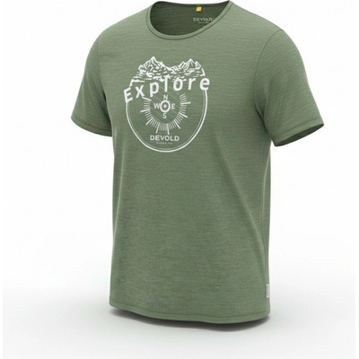 Devold Active Explore Tee Man zelená