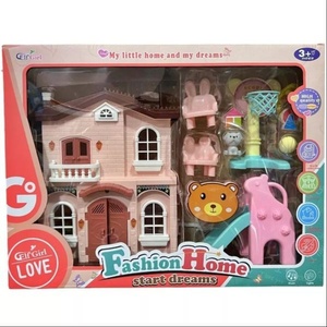 Man Yuk Toys Комплект за игра с модерна къща със звук и светлини (a286-19a)