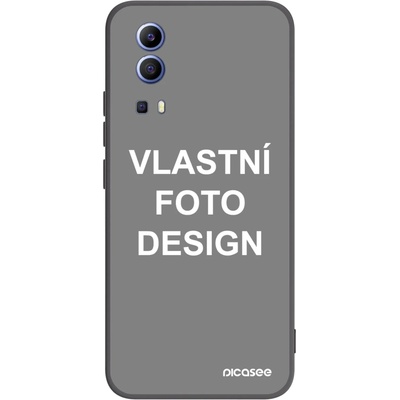 Pouzdro Picasee silikonové Vivo Y52 5G Vlastní design/motiv černé