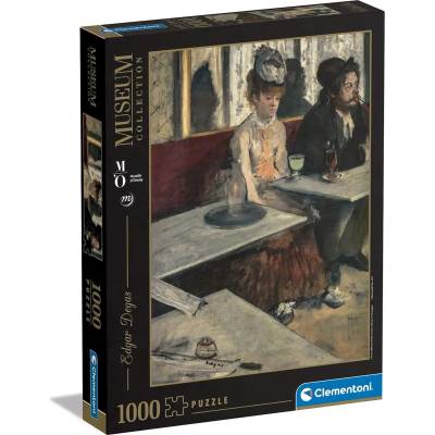Clementoni - Puzzle Degas: Dans un cafe - 1 000 piese