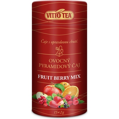 VITTO Tubus Fruit Berry mix pyramída 15 x 2 g
