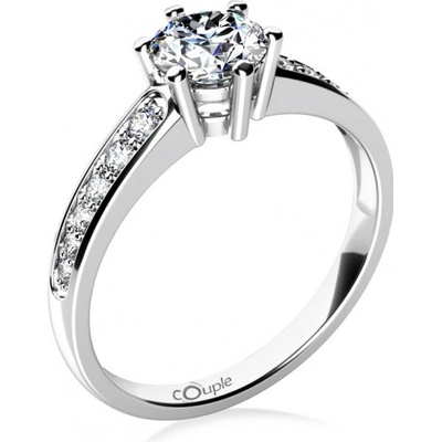 Couple zásnubní prsten Naria z bílého zlata 585 68 1 0690.1B00.0.54.001