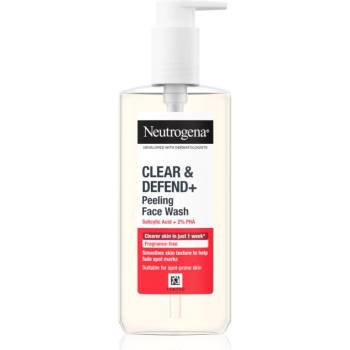 Neutrogena Clear & Defend+ почистващ гел против акне 200ml
