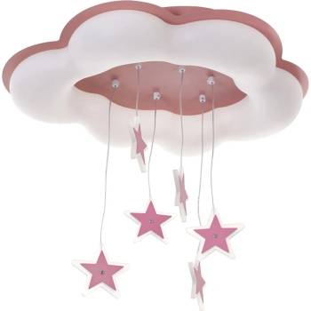 ELBULGARIA LED плафон Elbulgaria - It's a girl 2652, 70W, розово-бял (2652)