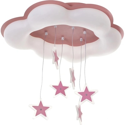 ELBULGARIA LED плафон Elbulgaria - It's a girl 2652, 70W, розово-бял (2652)