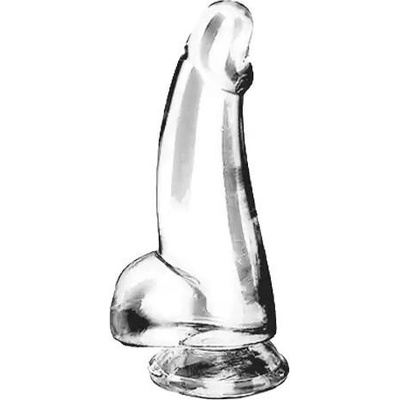 BASIC X Cesar transparentní penis s přísavkou S
