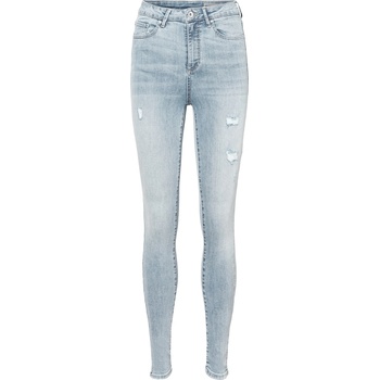 Vero Moda Дънки Vero Moda Women's High Rise Slim Fit Jeans - Blue Denim