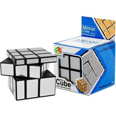 Mirror cube FanXin stříbrný
