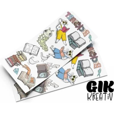 GIK Kreativ Dočasné tetování - bookstart