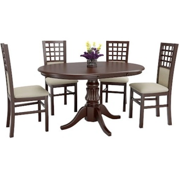 Halmar William tmavý ořech