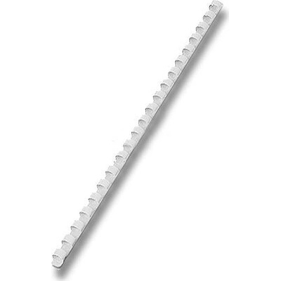AVE Tech Hřbet pro kroužkovou vazbu 10 mm - bílý