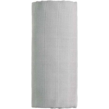 T-Tomi Vysokokvalitná Bambusová Osuška Jednofarebná Šedá