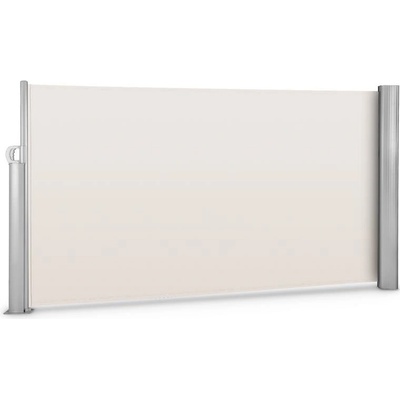 Blumfeldt Bari 316, boční markýza, boční roleta, 300 x 160 cm, hliník, krémová
