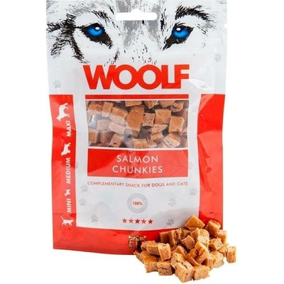 Woolf Dog Salmon Chunkies 100 g