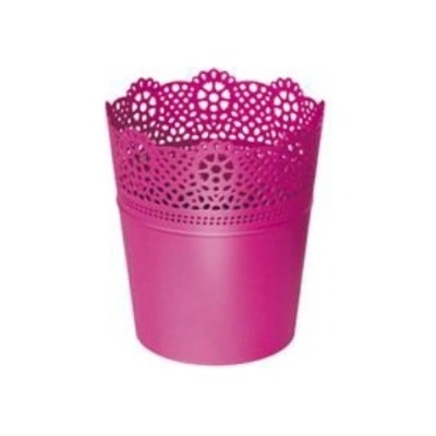 Trebor Kvetináč LACE fuchsia 13,5x15,5cm