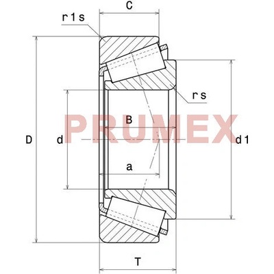 Timken 33208 kuželíkové ložisko