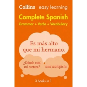 Easy Learning Spanish Complete Grammar, Verbs and Vocabulary (2016)