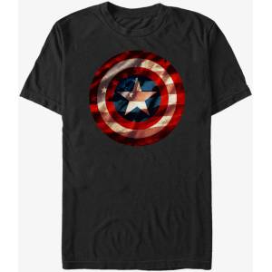 ZOOT. Fan Черна унисекс тениска ZOOT. Fan Marvel Flag Shield ZOOT. Fan | Cheren | МЪЖЕ | L