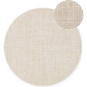 Villeroy & Boch Бежов вълнен кръгъл килим ø 160 cm Kenso - Villeroy&Boch (106493-160)