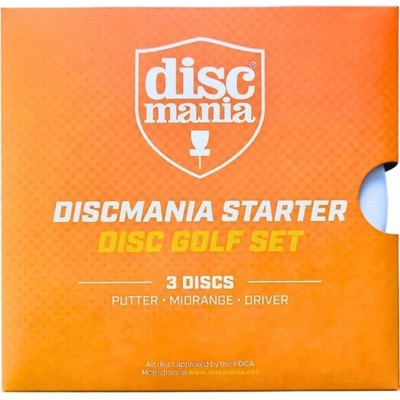 DISCMANIA STARTER PDGA 3dílná.
