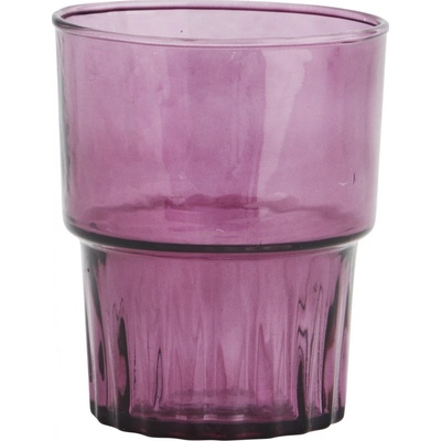 MADAM STOLTZ Pohár na vodu Colors Fialová 200 ml