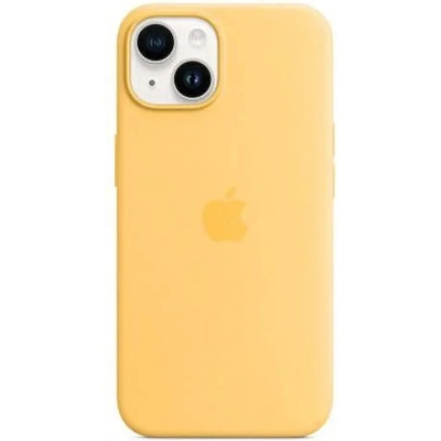 Apple Калъф Apple iPhone 14 Silicone Sunglow mpt23 (0194253416173)