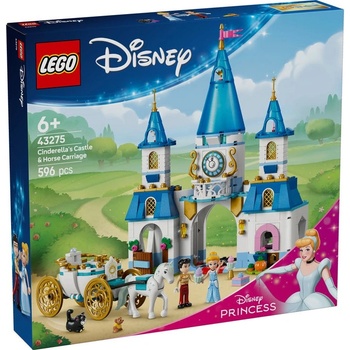 LEGO® Disney Princess™ - Cinderella's Castle & Horse Carriage (43275)